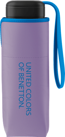 Чадър Ultra Mini Flat, лавандулов нюанс United Colors of Benetton