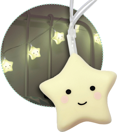 Lichterkette String Light Star lumilu