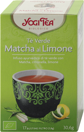 Tè verde Matcha al limone bio Yogi