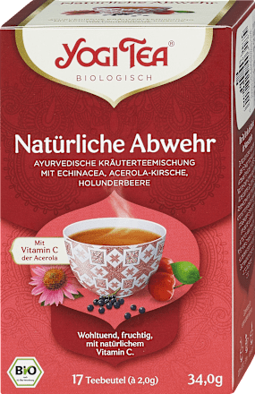 Kräutertee Bio Natürliche Abwehr YOGI TEA