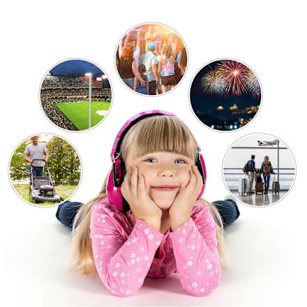 Gehörschutz für Kinder "Silent Guard" rosa Reer