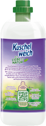 Weichspüler Aus Liebe zur Natur Weißer Flieder & Lavendel 40 WL Kuschelweich