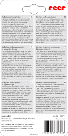 Zahnputz-Trainer BabyCare mit Sicherheitsteller Reer