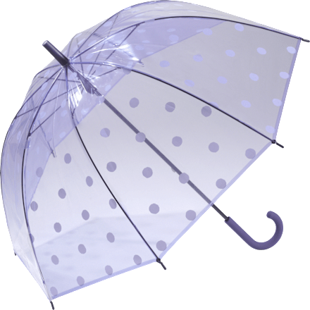 Regenschirm Punkte transparent  happy rain