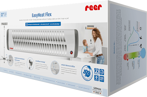 Wickeltisch-Heizstrahler EasyHeat Flex 500 Watt Reer