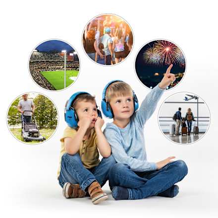 Gehörschutz für Kinder "Silent Guard" blau Reer