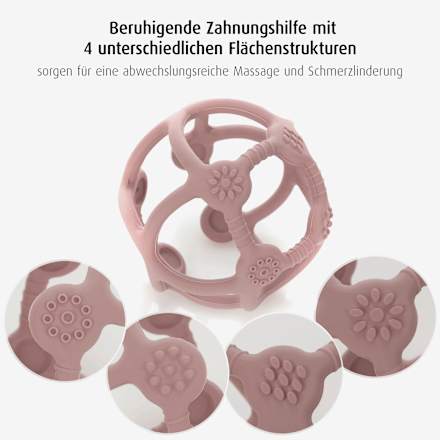 Beiß- und Greifball rosa Reer