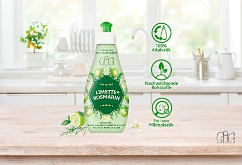 Spülmittel Limette & Rosmarin fit