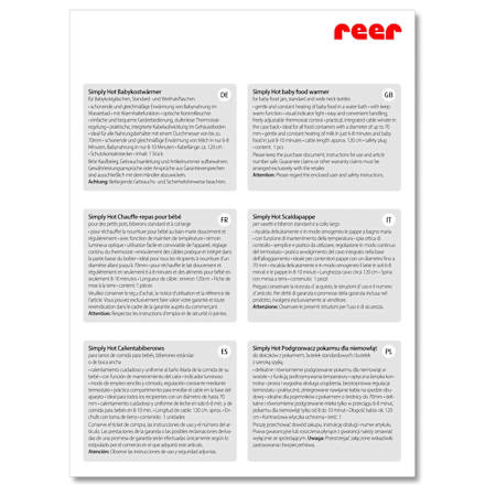 Babykostwärmer "Simply Hot" Reer