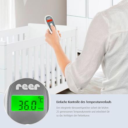 Kontaktloses Infrarot-Thermometer Colour SoftTemp 3in1  Reer