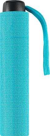 Taschenschirm türkis happy rain