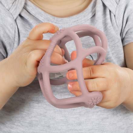 Beiß- und Greifball rosa Reer