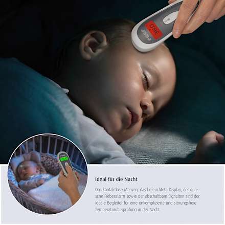 Fieberthermometer 3in1 kontaktloses Infrarot-Thermometer Reer