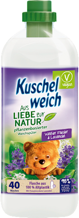 Weichspüler Aus Liebe zur Natur Weißer Flieder & Lavendel 40 WL Kuschelweich