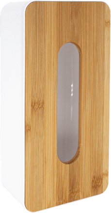 Kosmetiktücher-Box mit Deckel weiß Soapland