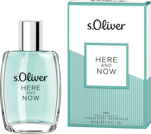 pánská EdT Here and Now s.Oliver