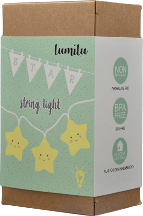 Lichterkette String Light Star lumilu