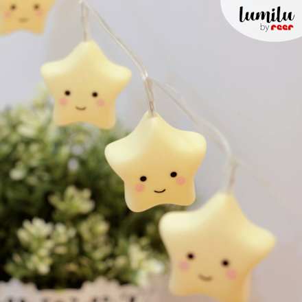 Lichterkette String Light Star lumilu