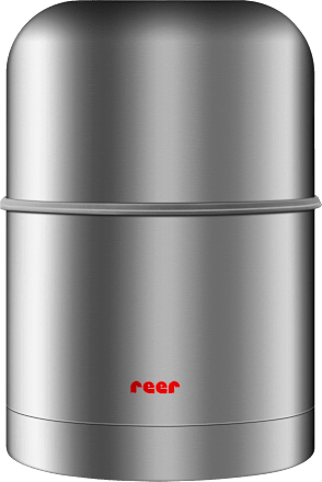 Edelstahl-Warmhaltebox für Nahrung mit Becher, 350ml Reer
