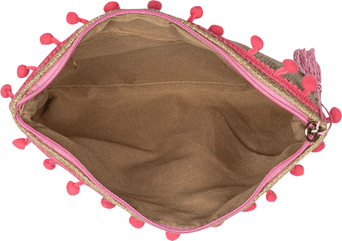 Schminktasche in Jutedesign keine Marke
