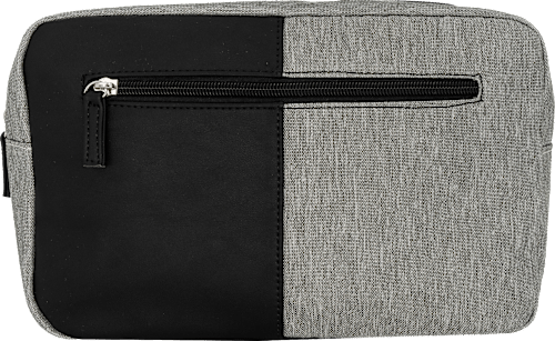 Kulturbeutel Herren schwarz, grau, St