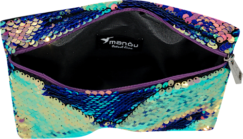 Schminktasche mit Pailetten manòu