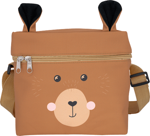 Kulturbeutel Kinder mit Bärengesicht keine Marke