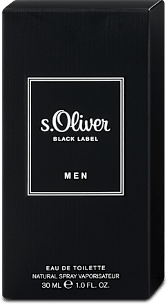 Toaletna voda za moške Black Label s.Oliver