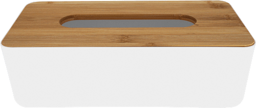 Kosmetiktücher-Box mit Deckel weiß Soapland