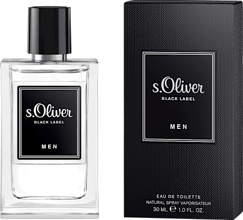 Férfi EdT Black Label s.Oliver