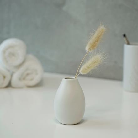 Pinselköcher klein weiß Soapland