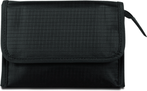 Kosmetiktasche schwarz mit Innenspiegel manòu