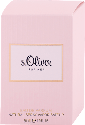 Dámska parfumovaná voda For Her s.Oliver