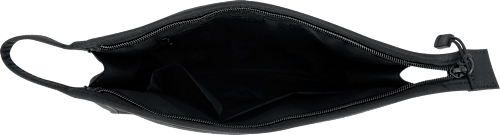 Kulturtasche Herren schwarz mit Vorderfach Soapland