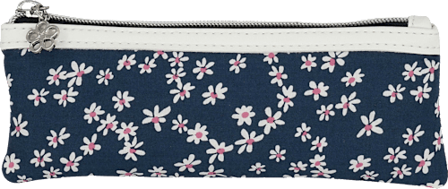 Schminktasche mit Blumenmotiv keine Marke