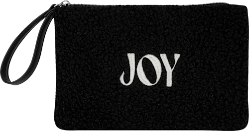 Kosmetiktasche schwarz Teddy "Joy"  Soapland