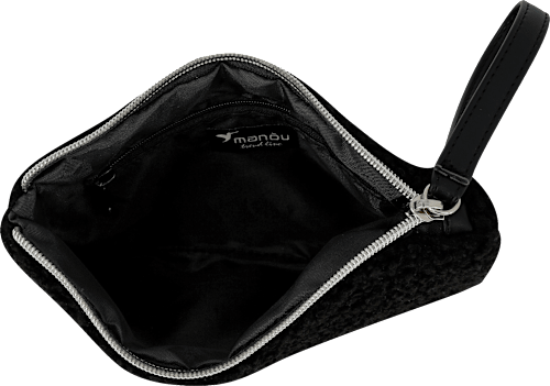 Kosmetiktasche schwarz Teddy "Joy"  Soapland