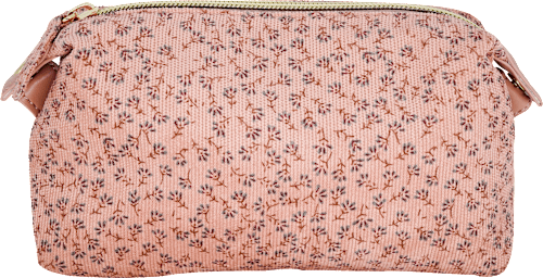 Schminktasche Blümchen altrosa manòu