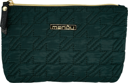 Kosmetiktasche Hahnentritt gesteppt manòu