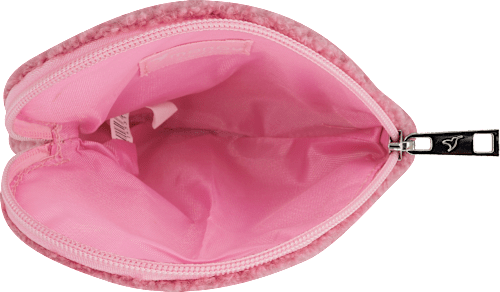 Kosmetiktasche himbeerrot Herzform Teddy Soapland