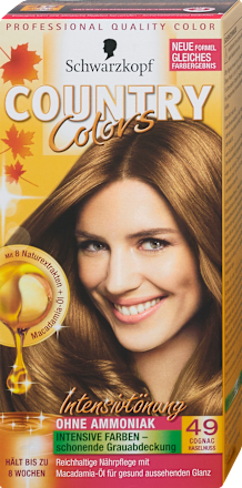 Intensivtönung - Nr. 49 Cognac Haselnuss Schwarzkopf Country Colors