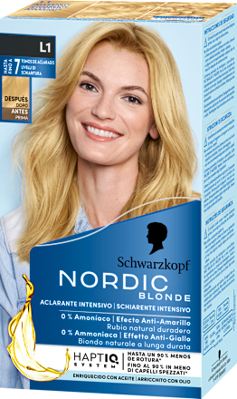 Colorazione Nordic Blonde Schiarente Schwarzkopf Blonde