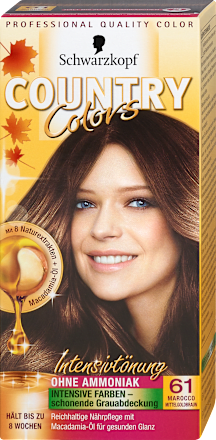 Intensivtönung - Nr. 61 Mittelgoldbraun Schwarzkopf Country Colors