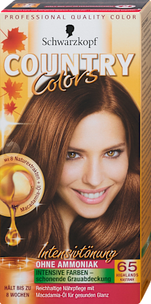 Intensivtönung - Nr. 65 Highlands Kastanie Schwarzkopf Country Colors