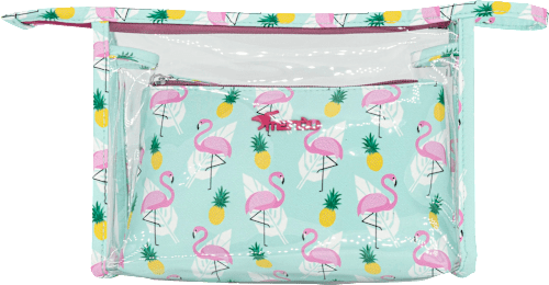 Toiletttaschen-Set Flamingo & Ananas keine Marke