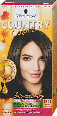 Intensivtönung - Nr. 80 Arabia Schwarzbraun Schwarzkopf Country Colors