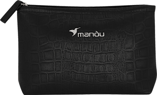 Toiletttasche mit Schlangenmuster klein manòu