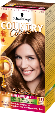 Intensivtönung 49 Cognac Haselnuss Schwarzkopf Country Colors