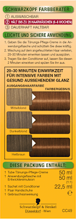 Intensivtönung 49 Cognac Haselnuss Schwarzkopf Country Colors