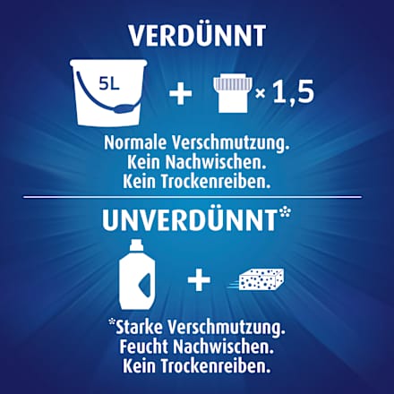 Allzweckreiniger universal Bergfrühling DER GENERAL